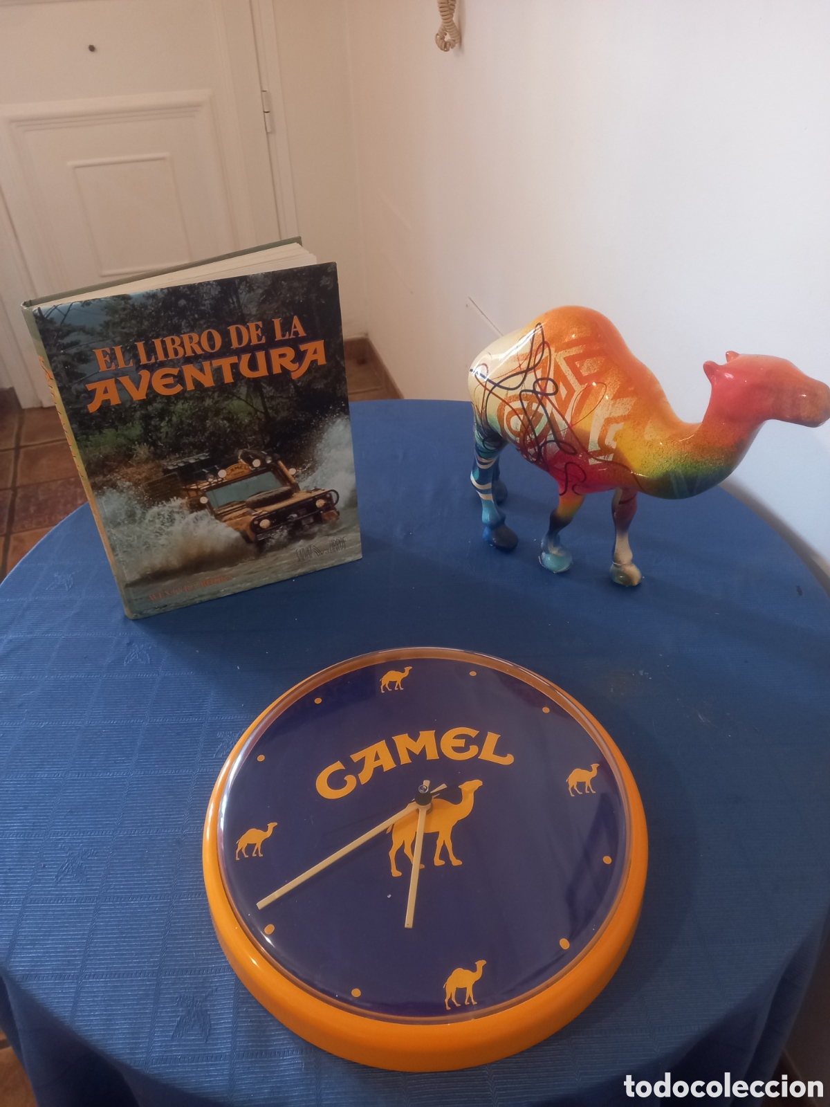 Vintage: Camel camello vintage. Libro de la aventura de Camel Trophy. Reloj de pared camel.