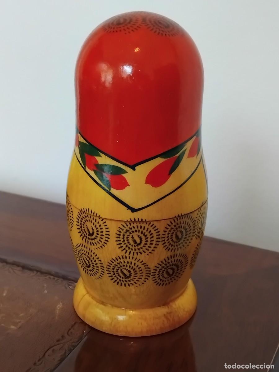 Vintage: MATRIOSKA RUSA 5 MU&Ntilde;ECAS - Foto 6