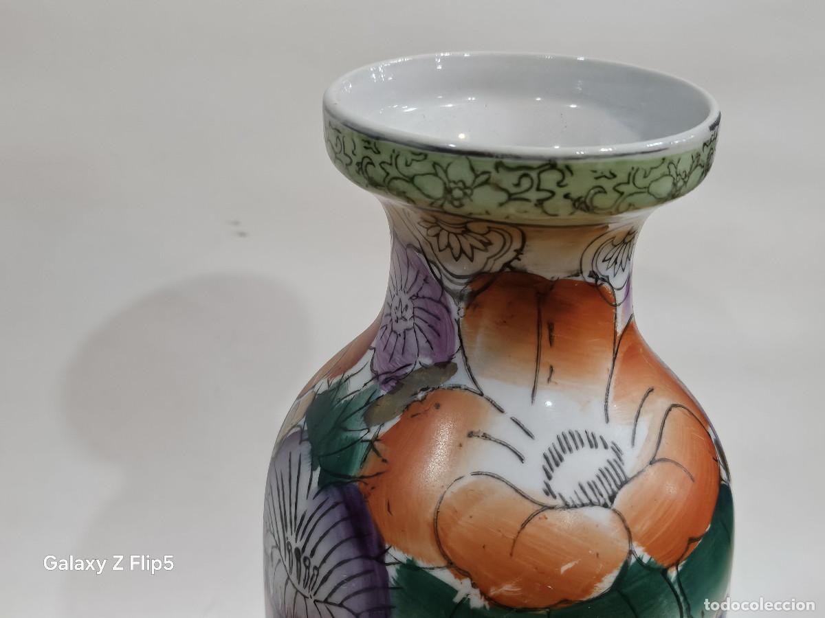 Vintage: jarron de porcelana oriental - Foto 2