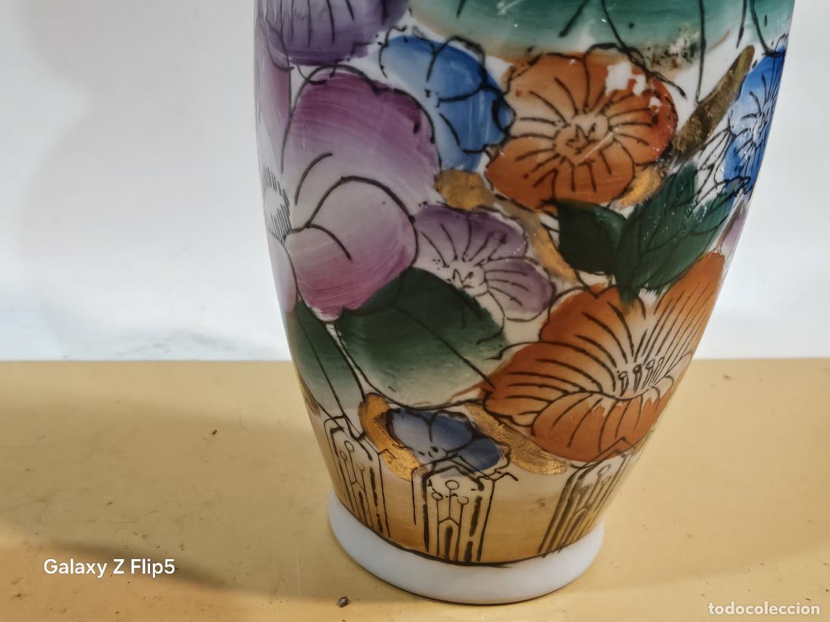 Vintage: jarron de porcelana oriental - Foto 3