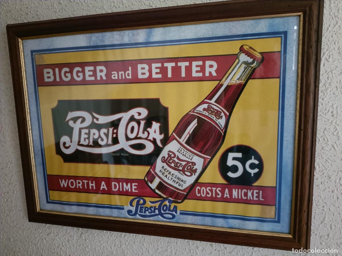 Vintage: Cuadro Retro Pepsi Cola - Foto 1