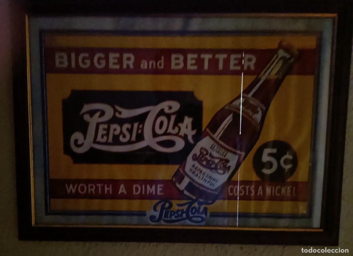 Vintage: Cuadro Retro Pepsi Cola - Foto 3