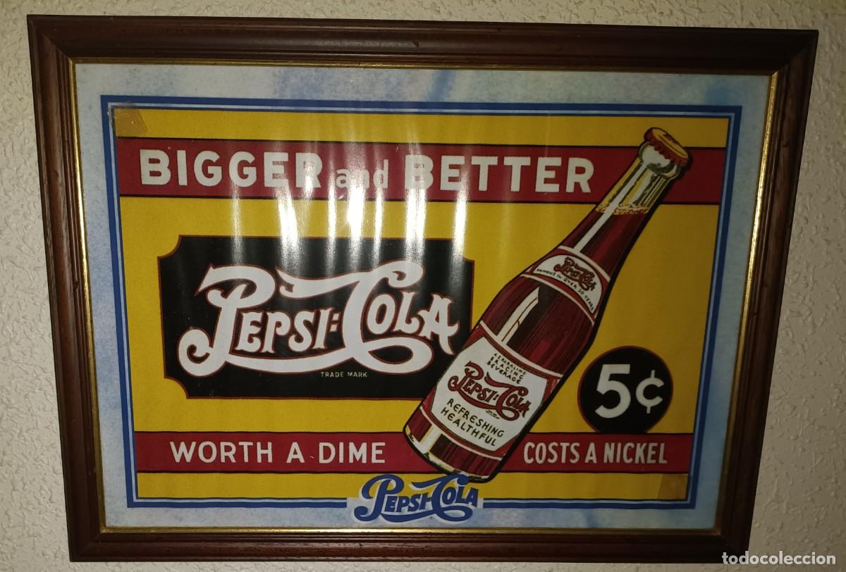 Vintage: Cuadro Retro Pepsi Cola - Foto 4