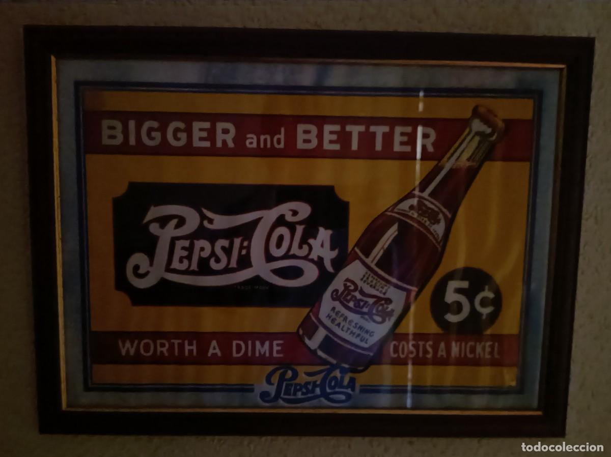 Vintage: Cuadro Retro Pepsi Cola - Foto 5