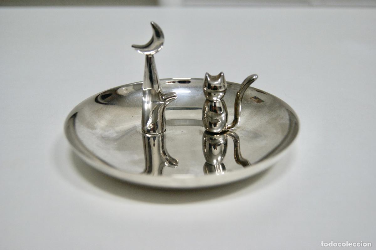 Vintage: Platillo porta joyas cromado - Foto 1