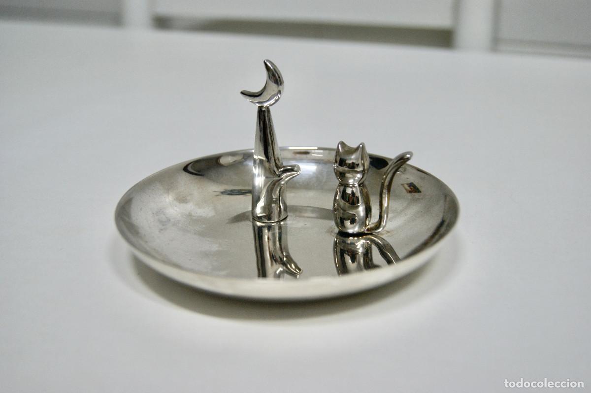 Vintage: Platillo porta joyas cromado - Foto 3