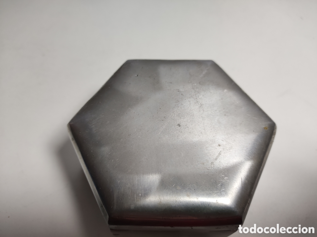 Vintage: Cajita de aluminio exagonal - Foto 2