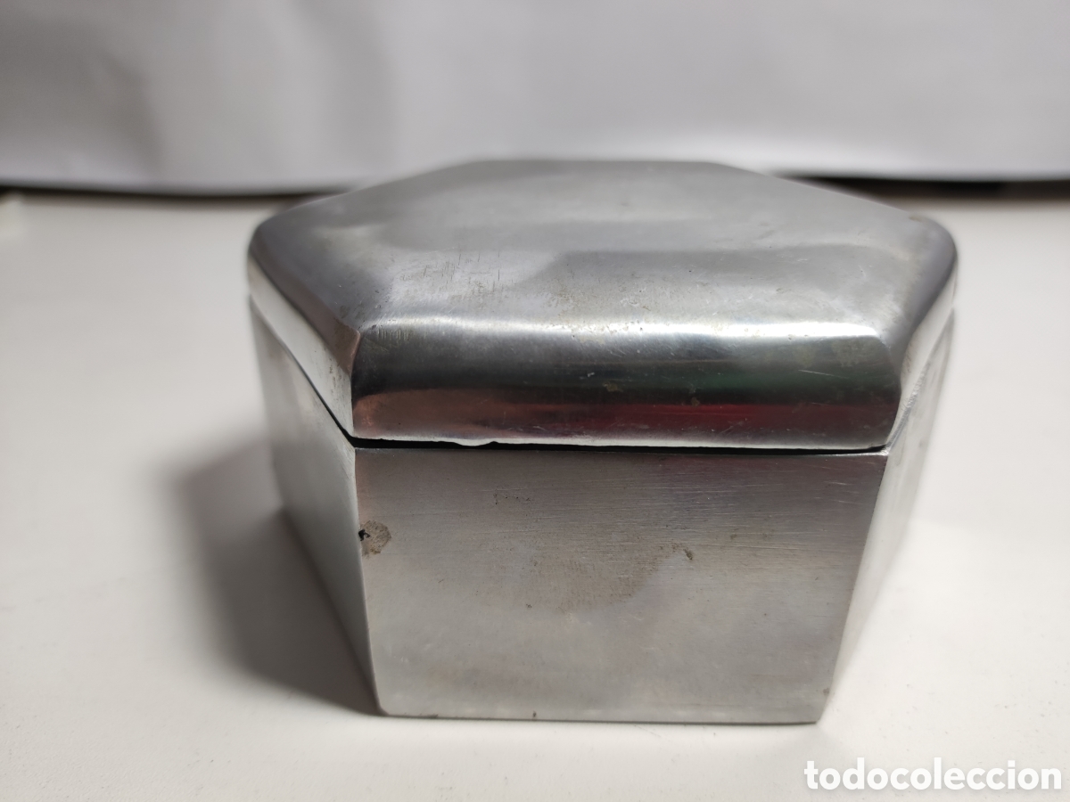 Vintage: Cajita de aluminio exagonal - Foto 1