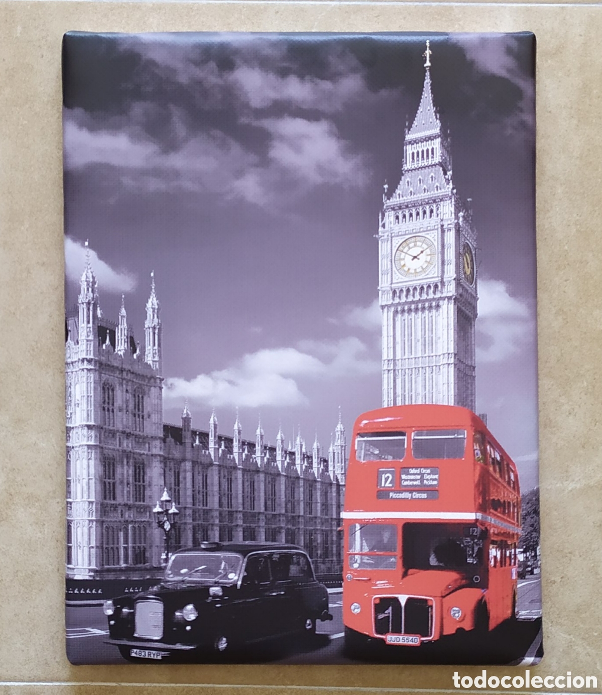 Vintage: Cuadro cartel LONDRES - Foto 1
