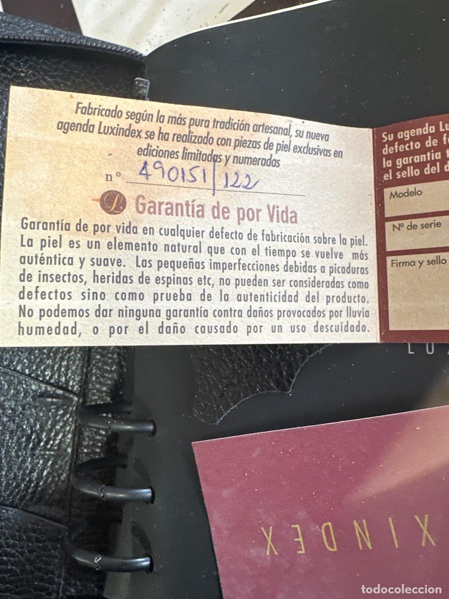 Vintage: Agenda de piel luxindex - Foto 4