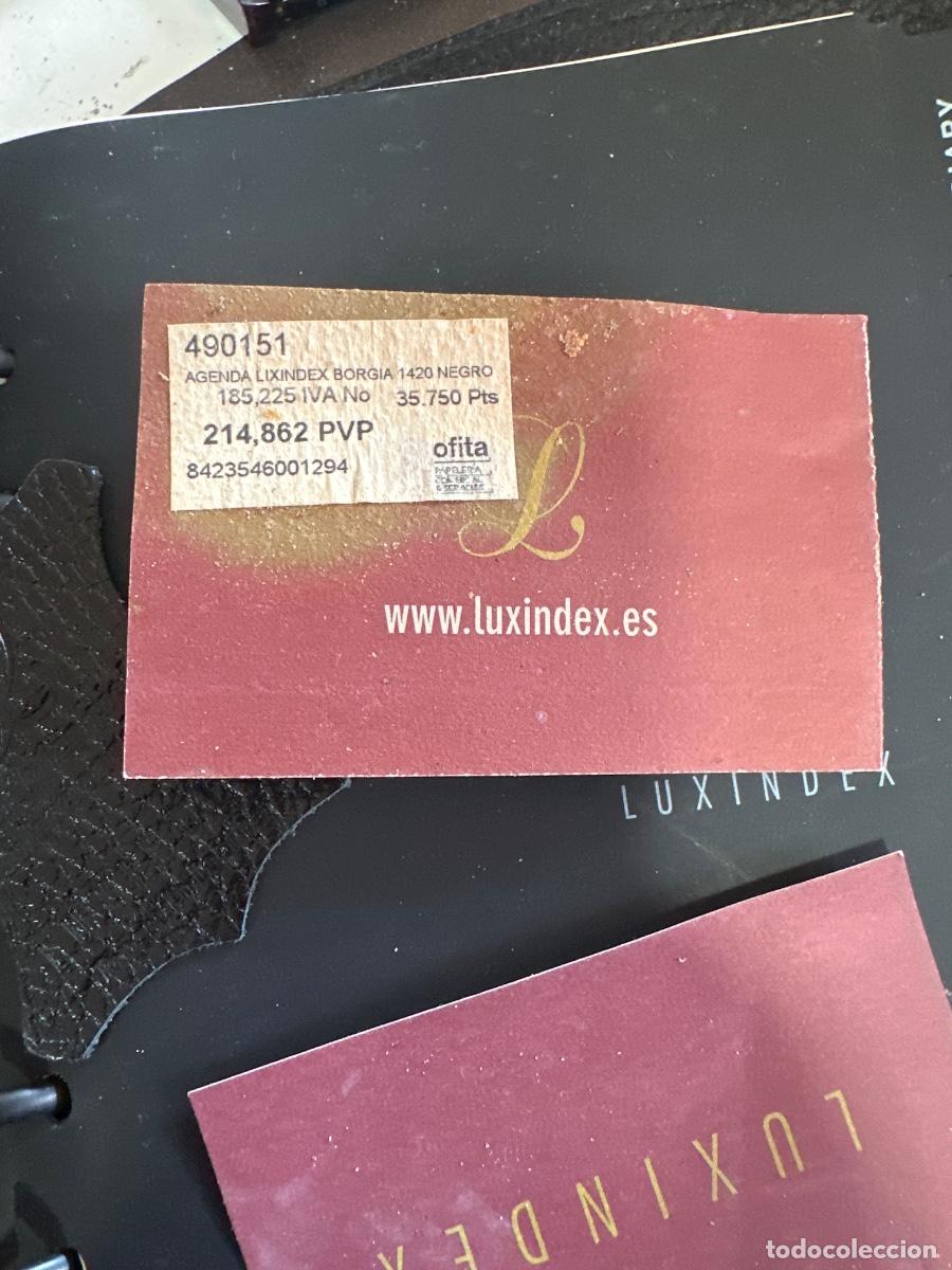 Vintage: Agenda de piel luxindex - Foto 5