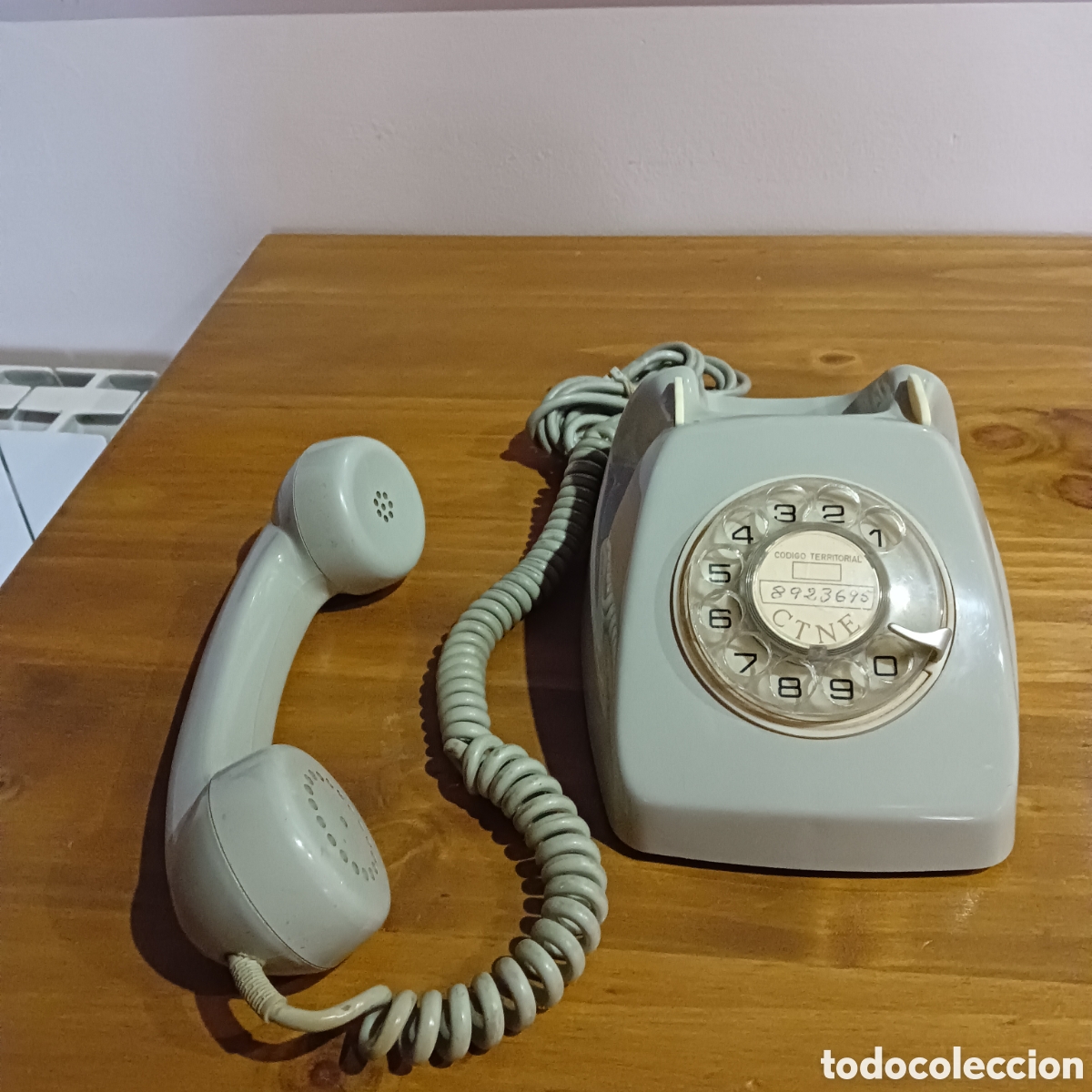 Vintage: Tel&eacute;fono vintage gris - Foto 2
