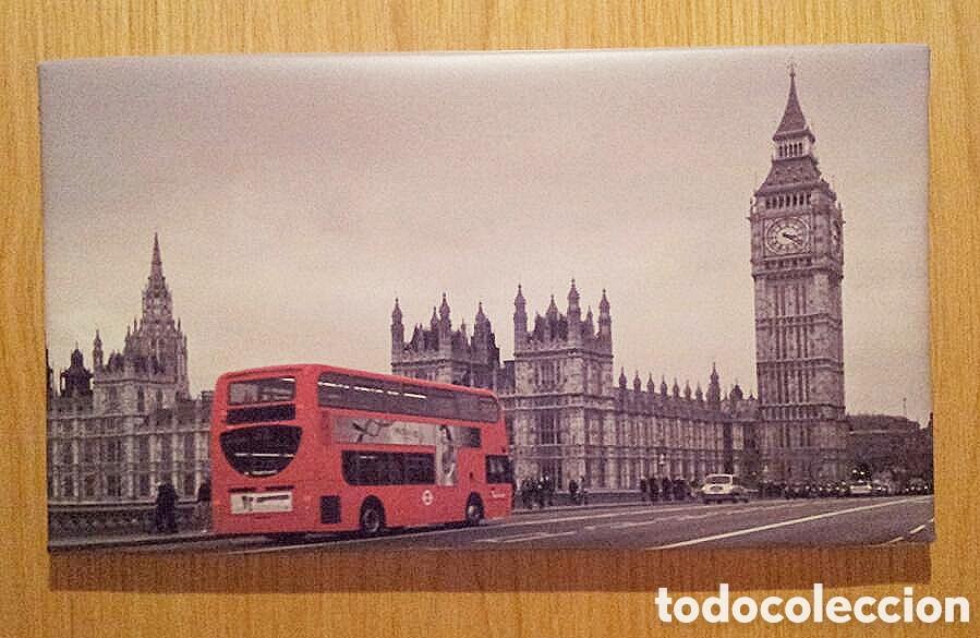 Vintage: Cuadro cartel postal LONDRES - Foto 1