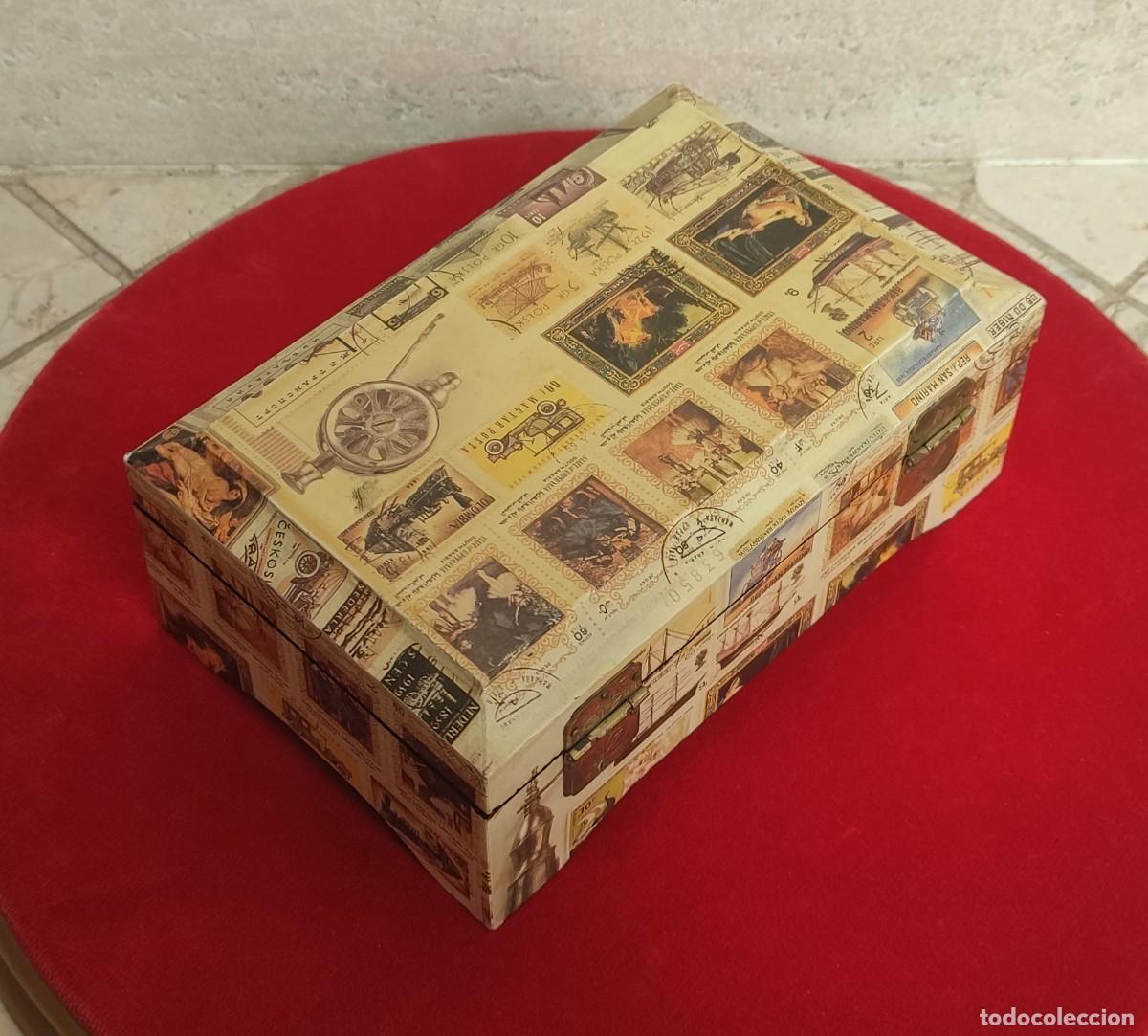Vintage: JOYERO DE MADERA LACADA - Foto 4