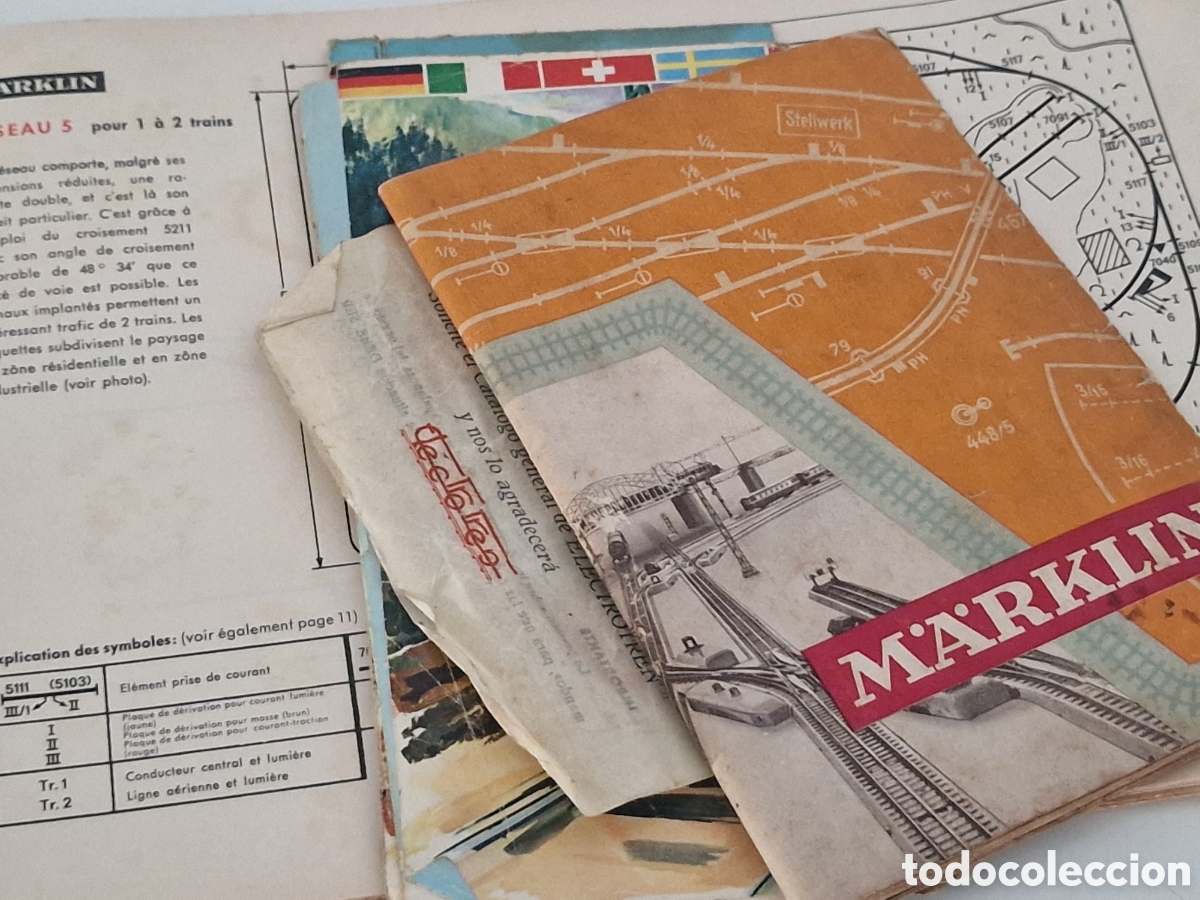 Vintage: Instrucciones del&nbsp; trem Marklin HO - Foto 7