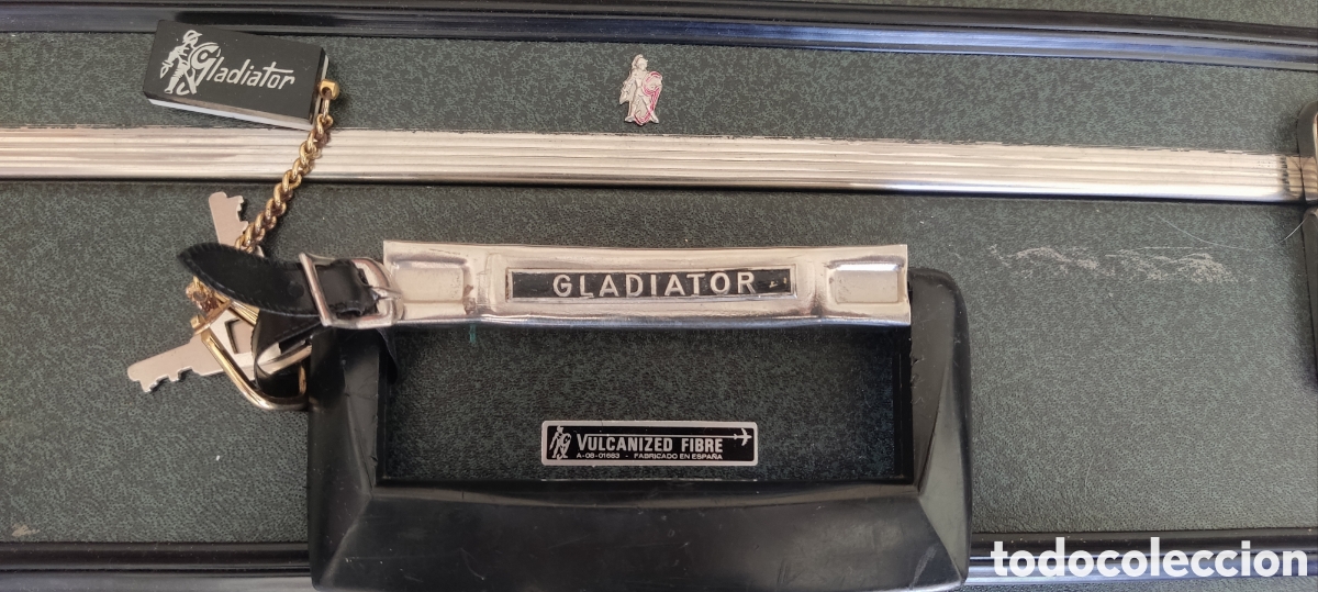 Vintage: Maleta Gladiator gris - Foto 2