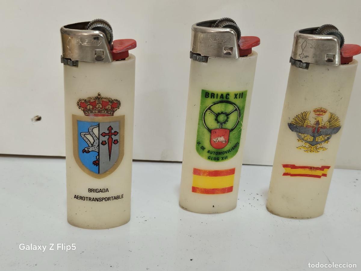 Vintage: lote de mecheros del ejercitos - Foto 2