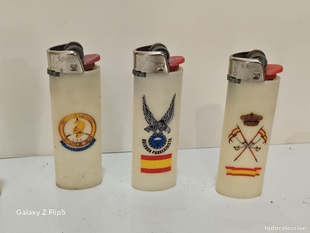 Vintage: lote de mecheros del ejercitos - Foto 3