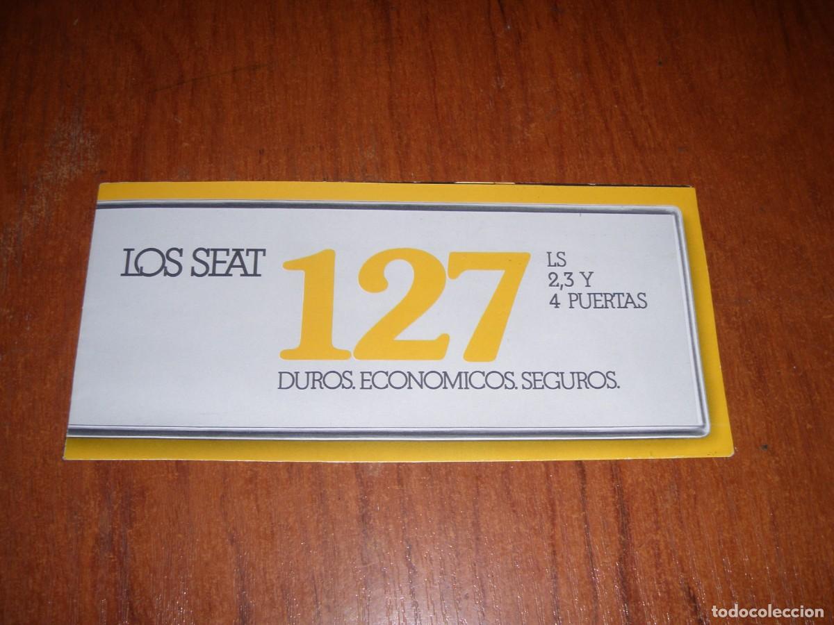 Vintage: CAT&Aacute;LOGO SEAT 127 MUY RARO - Foto 1