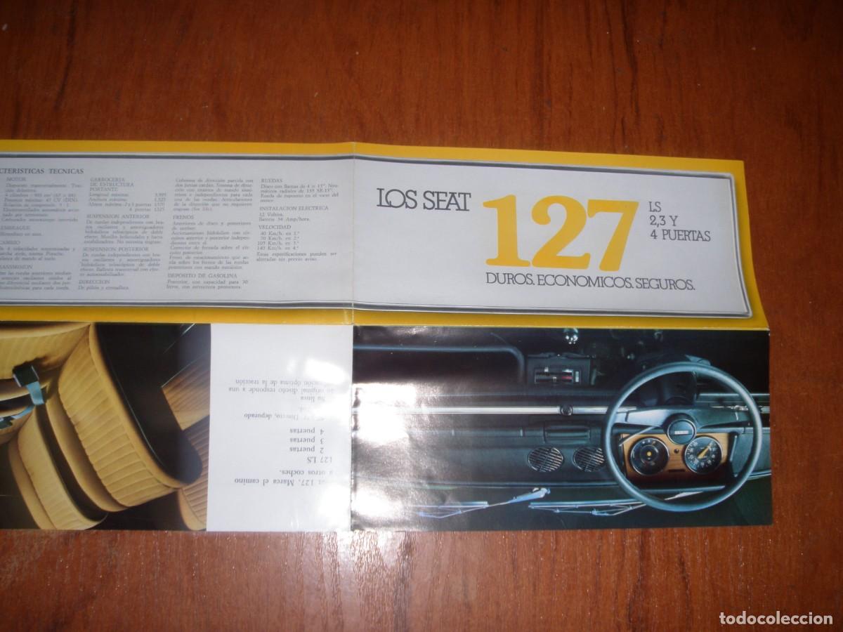 Vintage: CAT&Aacute;LOGO SEAT 127 MUY RARO - Foto 3