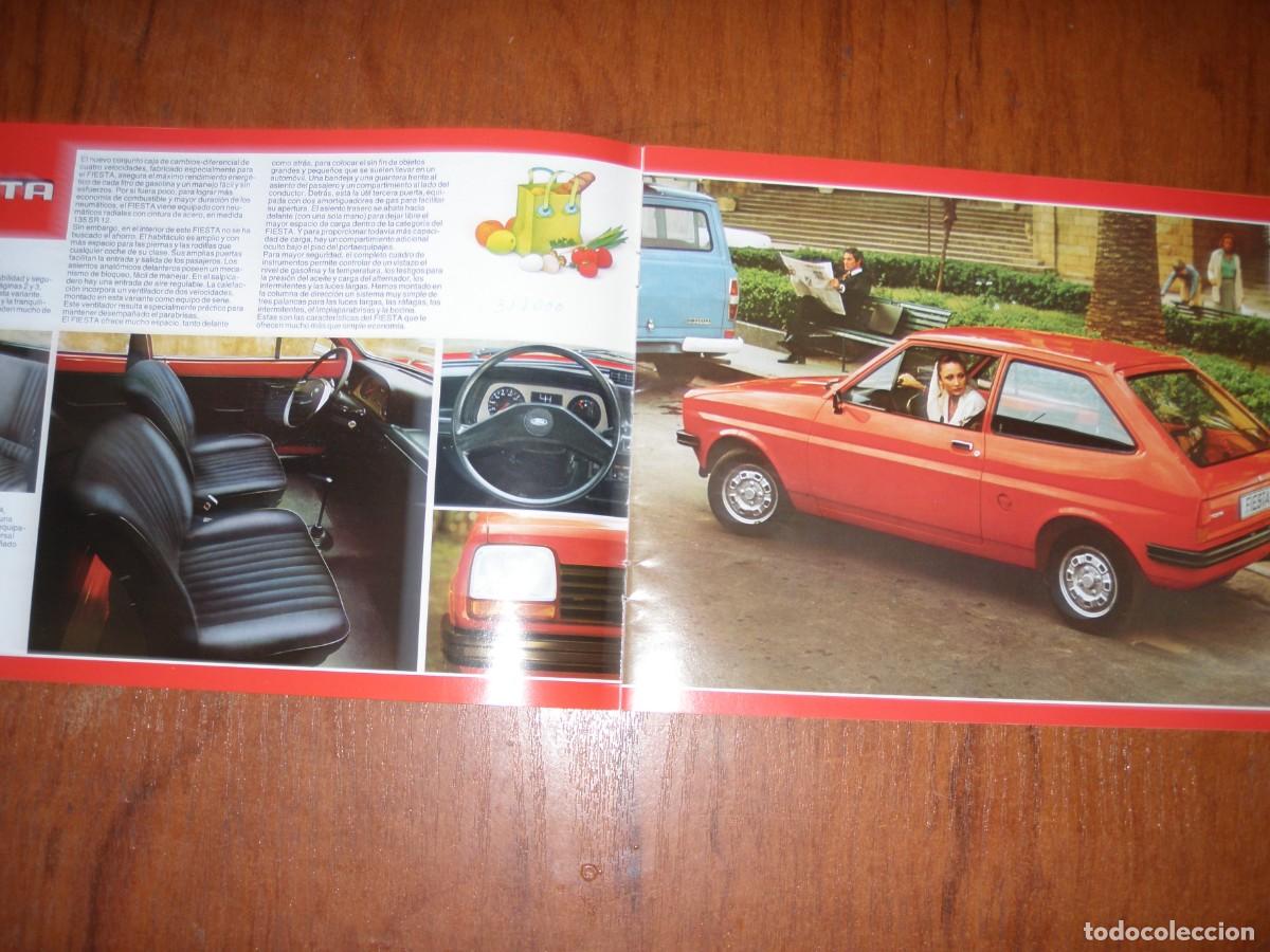 Vintage: CAT&Aacute;LOGO COCHE FORD FIESTA - Foto 3