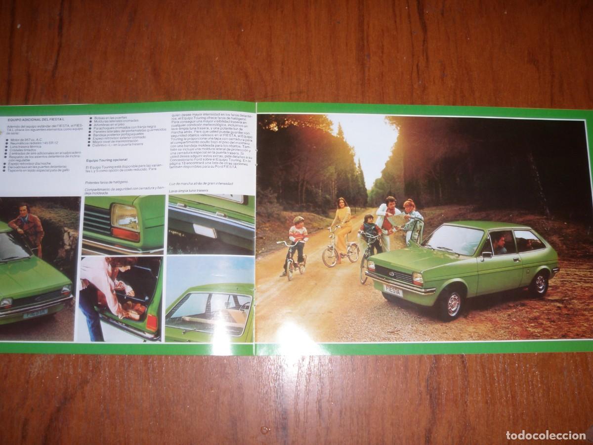 Vintage: CAT&Aacute;LOGO COCHE FORD FIESTA - Foto 5