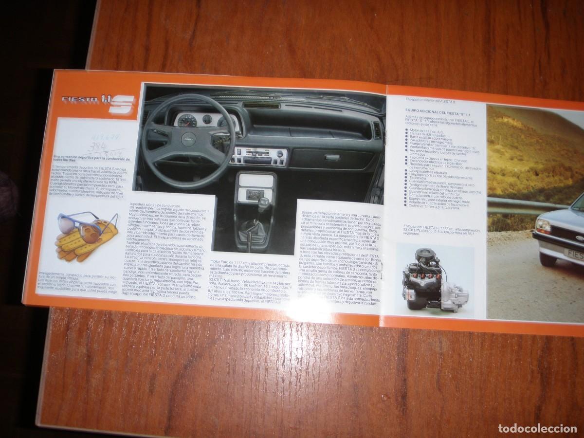 Vintage: CAT&Aacute;LOGO COCHE FORD FIESTA - Foto 6