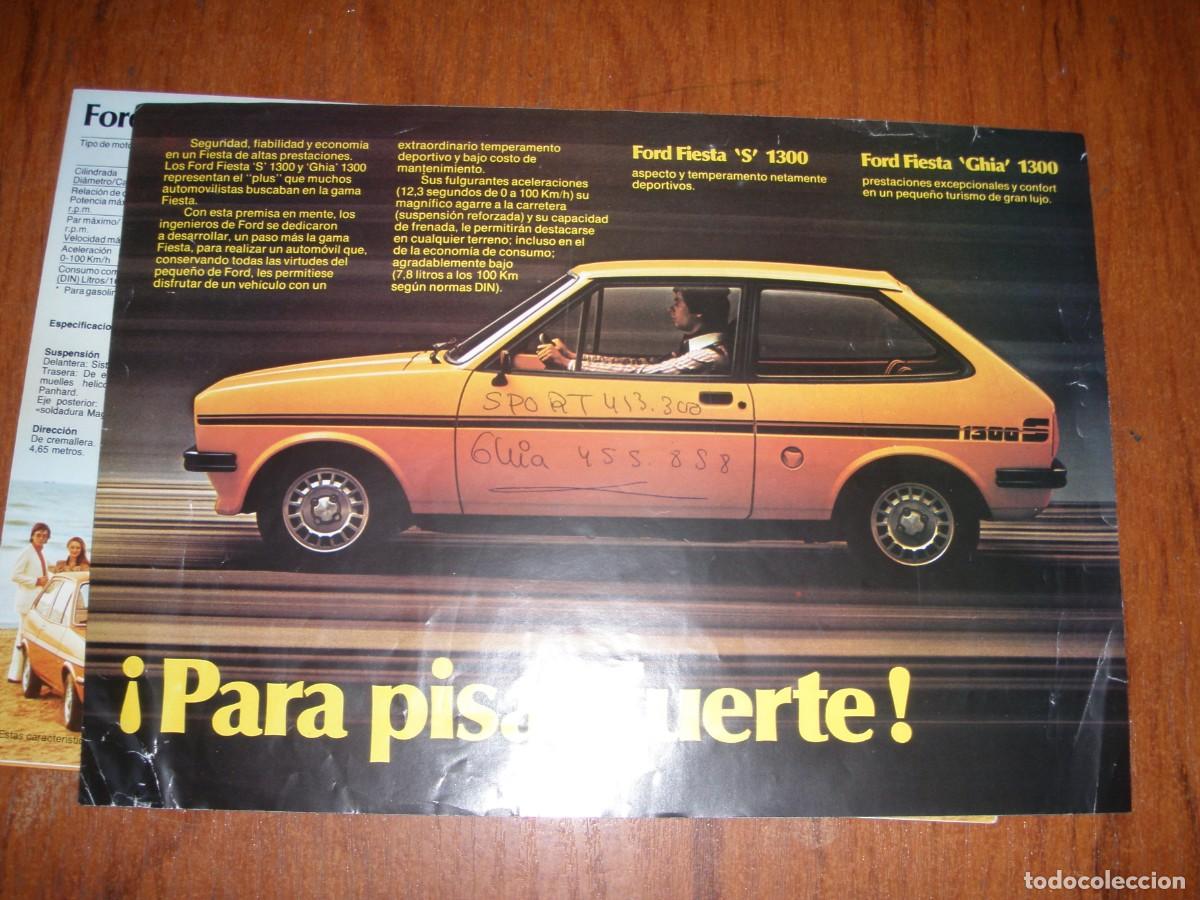 Vintage: CAT&Aacute;LOGO COCHE FORD FIESTA - Foto 11