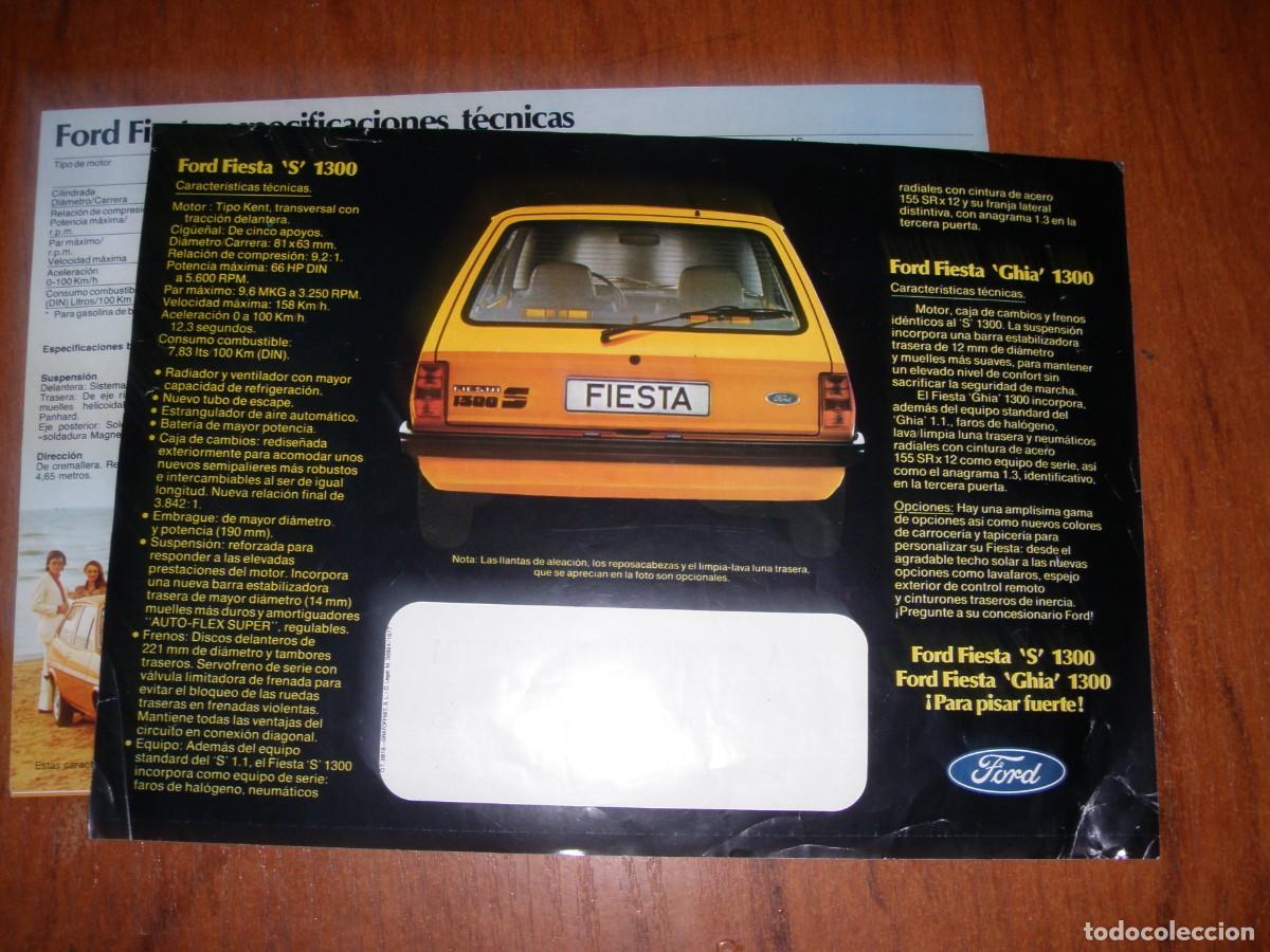 Vintage: CAT&Aacute;LOGO COCHE FORD FIESTA - Foto 12