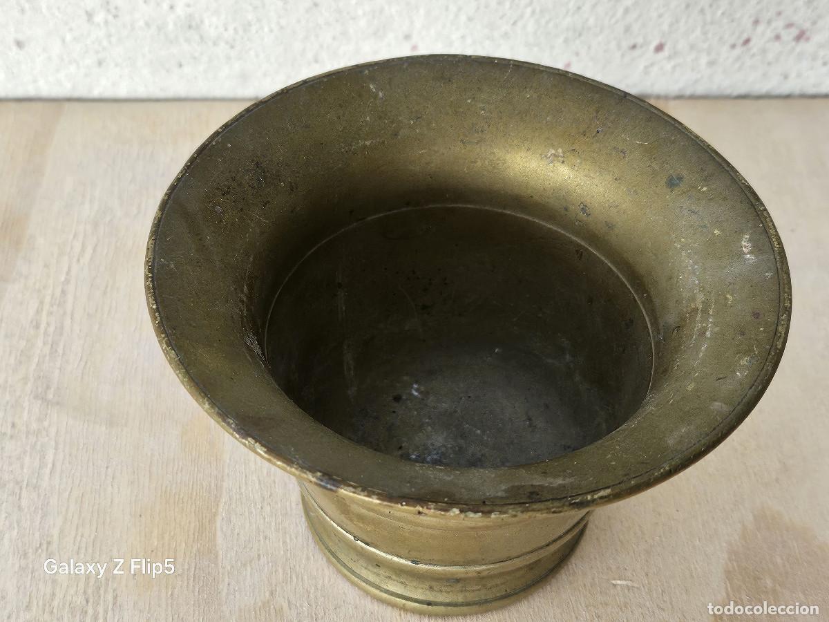 Vintage: mortero de bronce antiguo - Foto 2