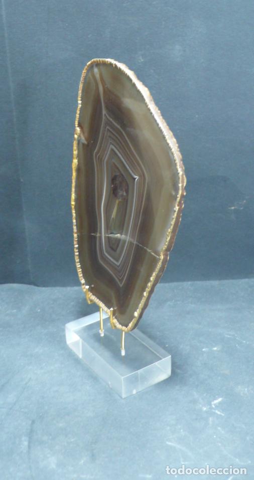 Vintage: PIEDRA CON BORDE DORADO - Foto 2