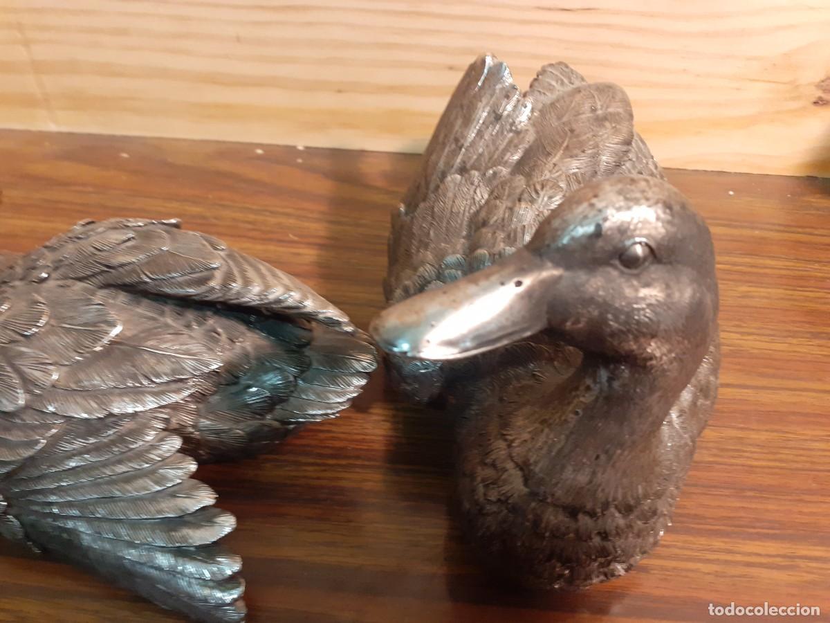 Vintage: Pareja de figuras de patos - Foto 4