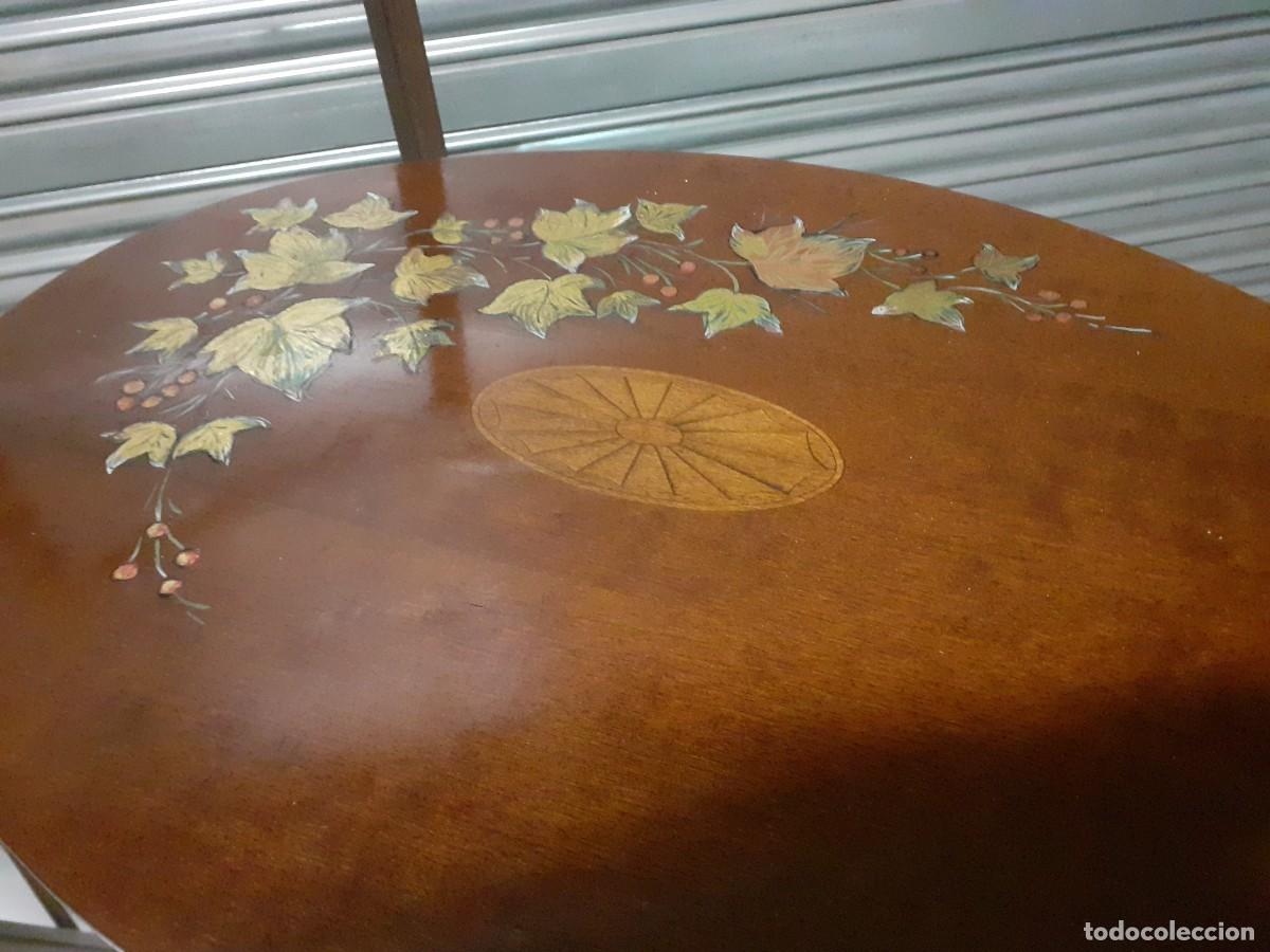 Vintage: Mesitas plegables madera - Foto 4