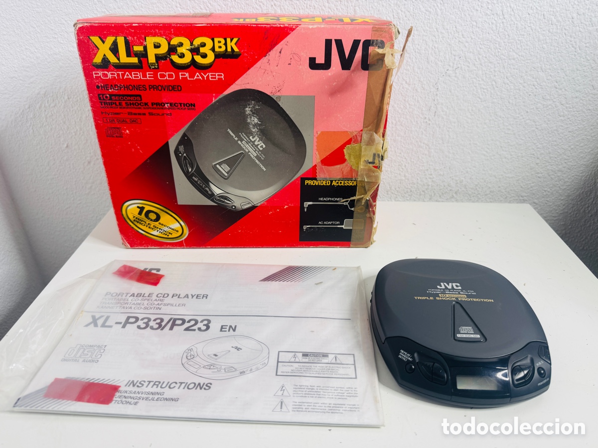 Vintage: JVC XL-P33 Discman Walkman - Foto 3
