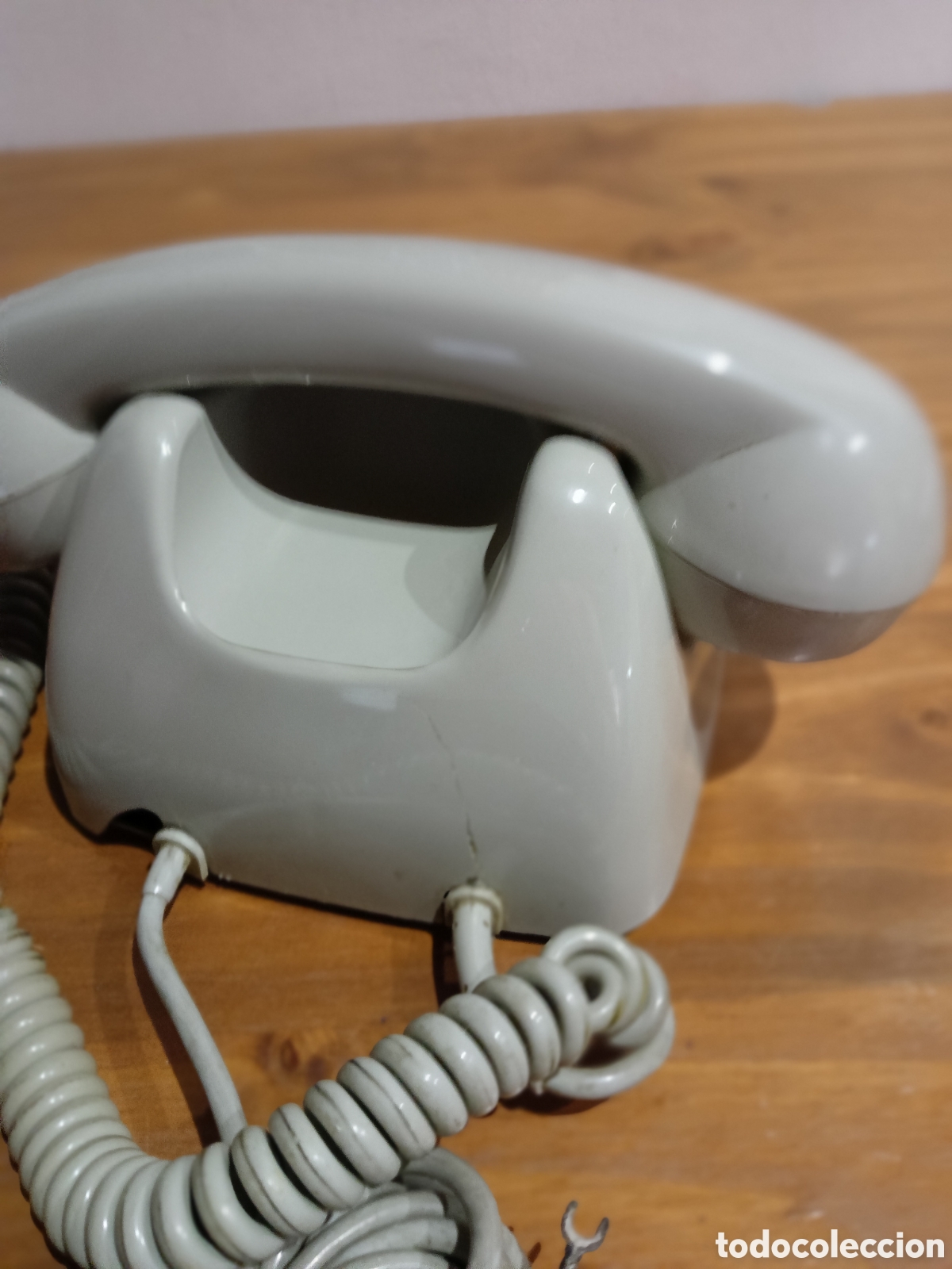 Vintage: Tel&eacute;fono vintage gris - Foto 4