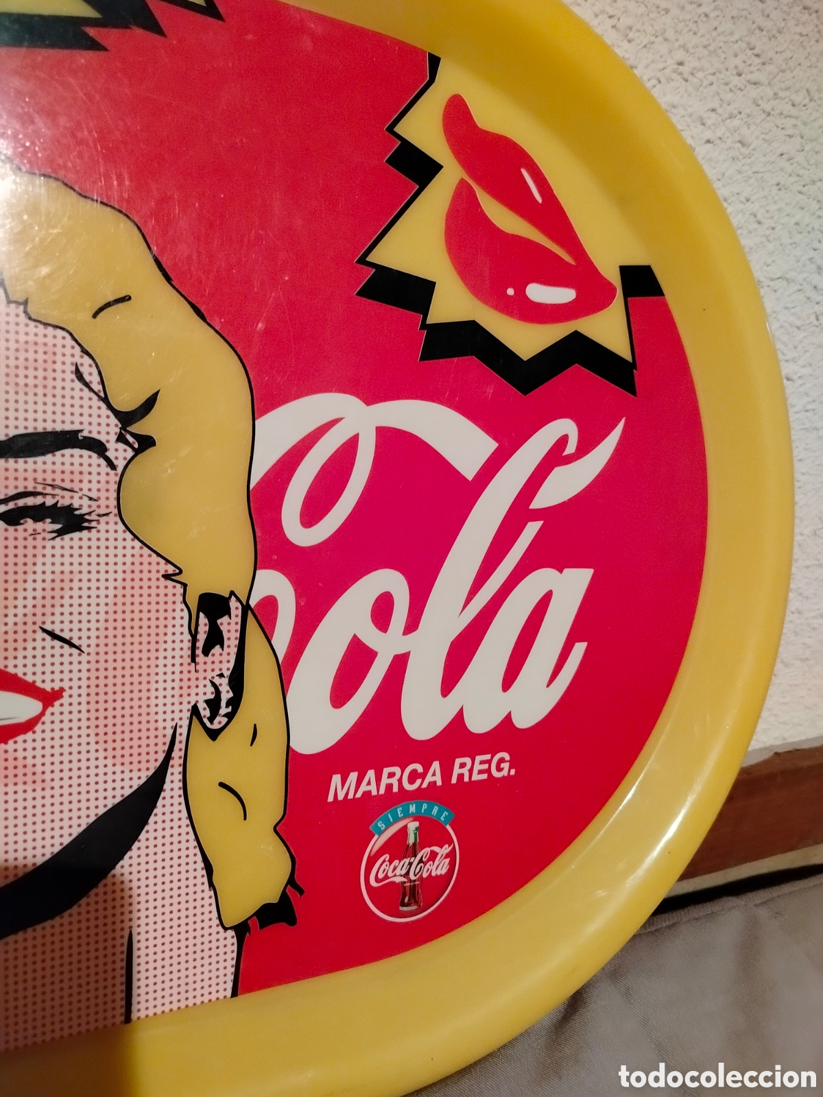 Vintage: Bandeja Cocacola 80s - Foto 2