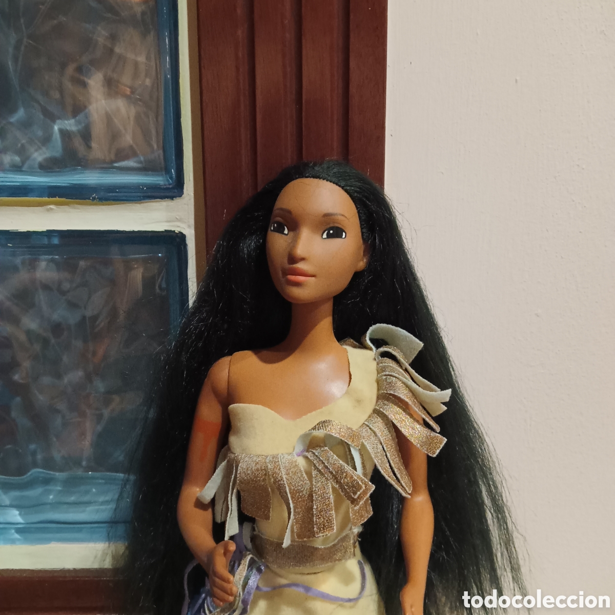Vintage: Mu&ntilde;eca Pocahontas Disney - Foto 3