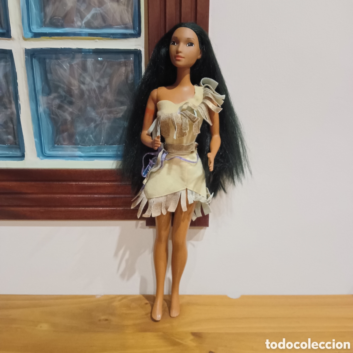 Vintage: Mu&ntilde;eca Pocahontas Disney - Foto 1