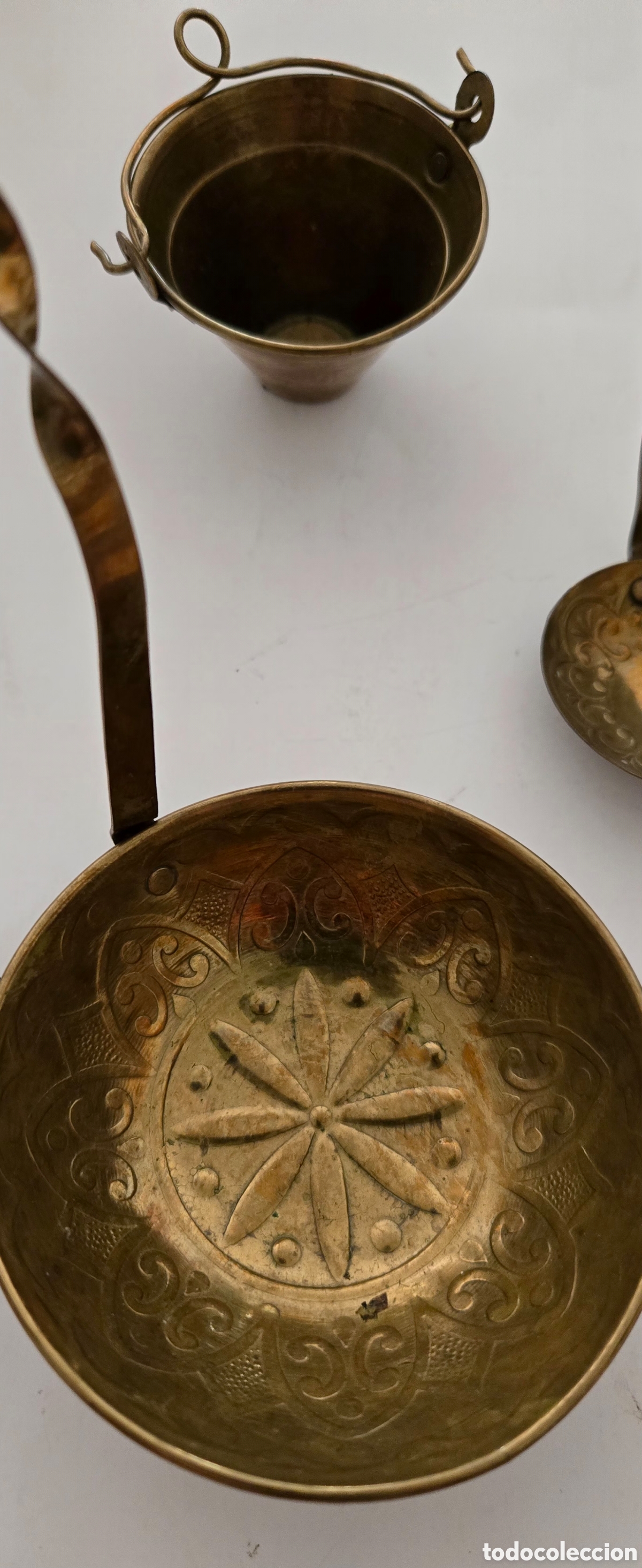 Vintage: Decoraci&oacute;n antigua de lat&oacute;n - Foto 4