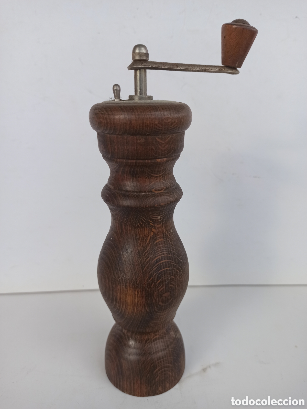 Vintage: Molinillo de especias de madera - Foto 2