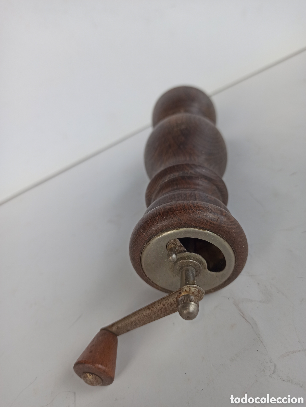Vintage: Molinillo de especias de madera - Foto 5