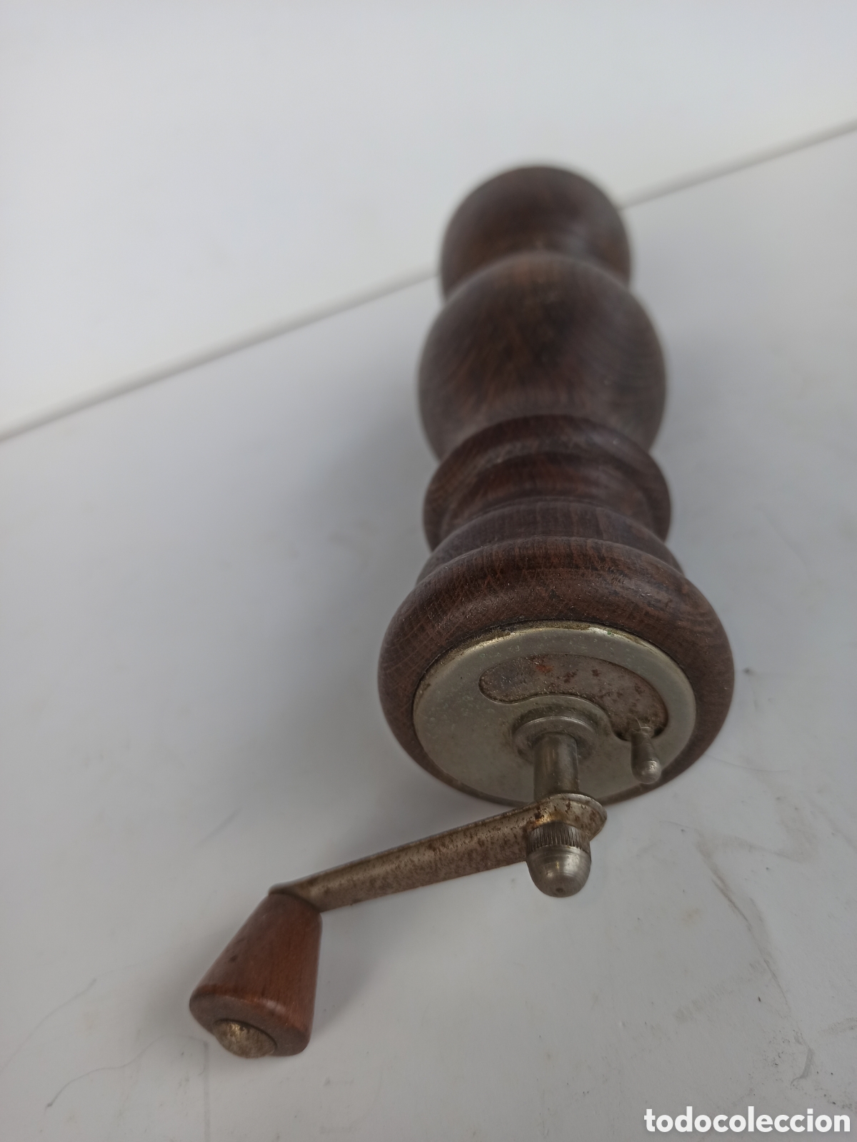 Vintage: Molinillo de especias de madera - Foto 6
