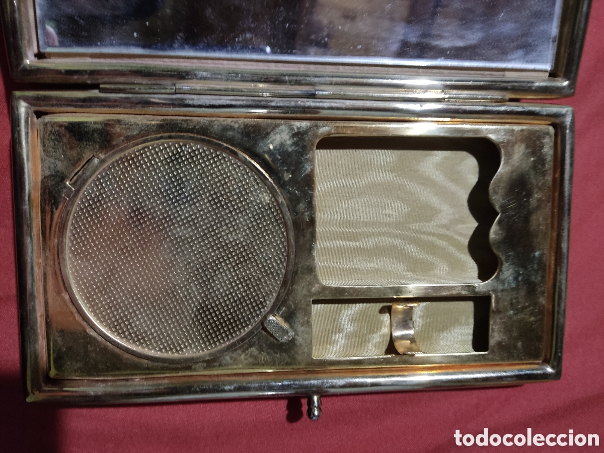 Vintage: Polvera tocador s&iacute;mil Carey - Foto 7