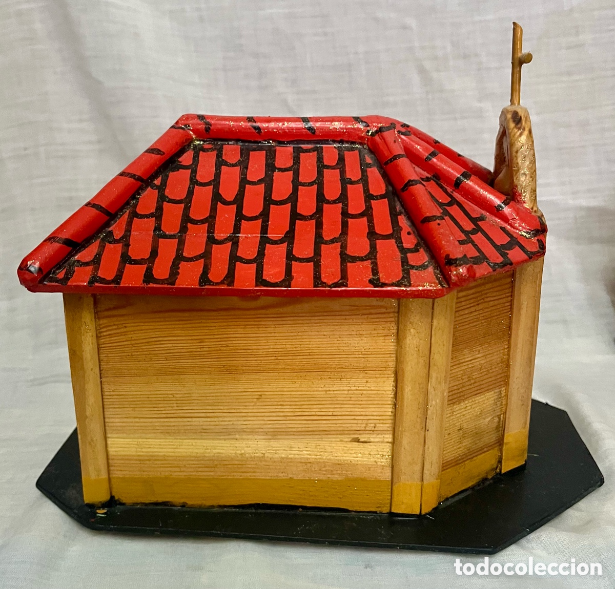 Vintage: IGLESIA ARTESANAL EN MADERA DE PALENCIA - Foto 5