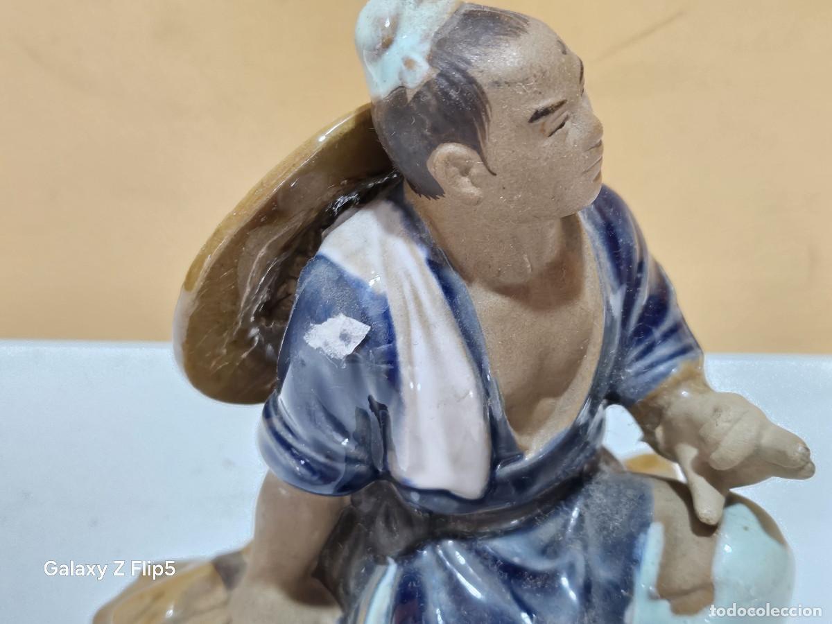 Vintage: figura oriental de terracota - Foto 2
