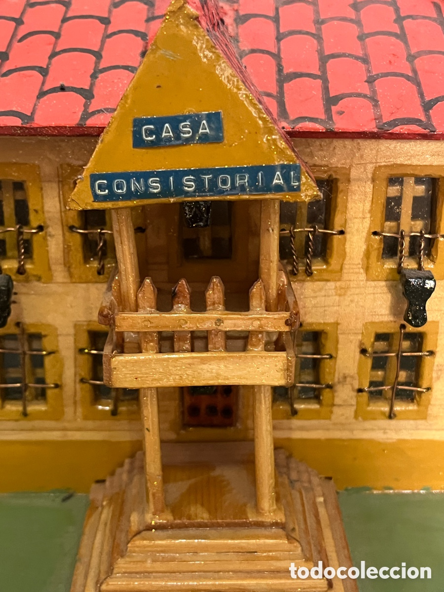 Vintage: AYUNTAMIENTOS ARTESANAL EN MADERA - Foto 3
