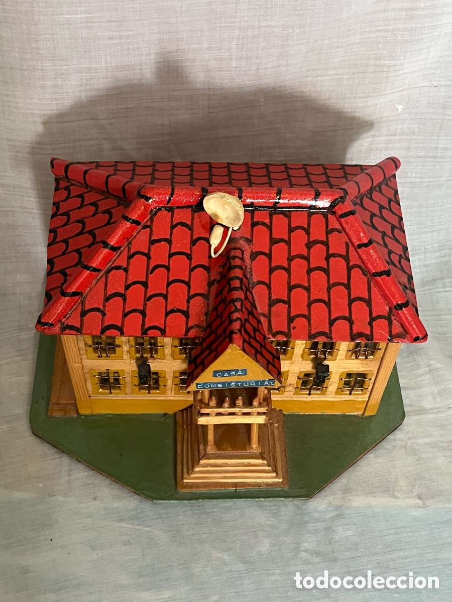 Vintage: AYUNTAMIENTOS ARTESANAL EN MADERA - Foto 5