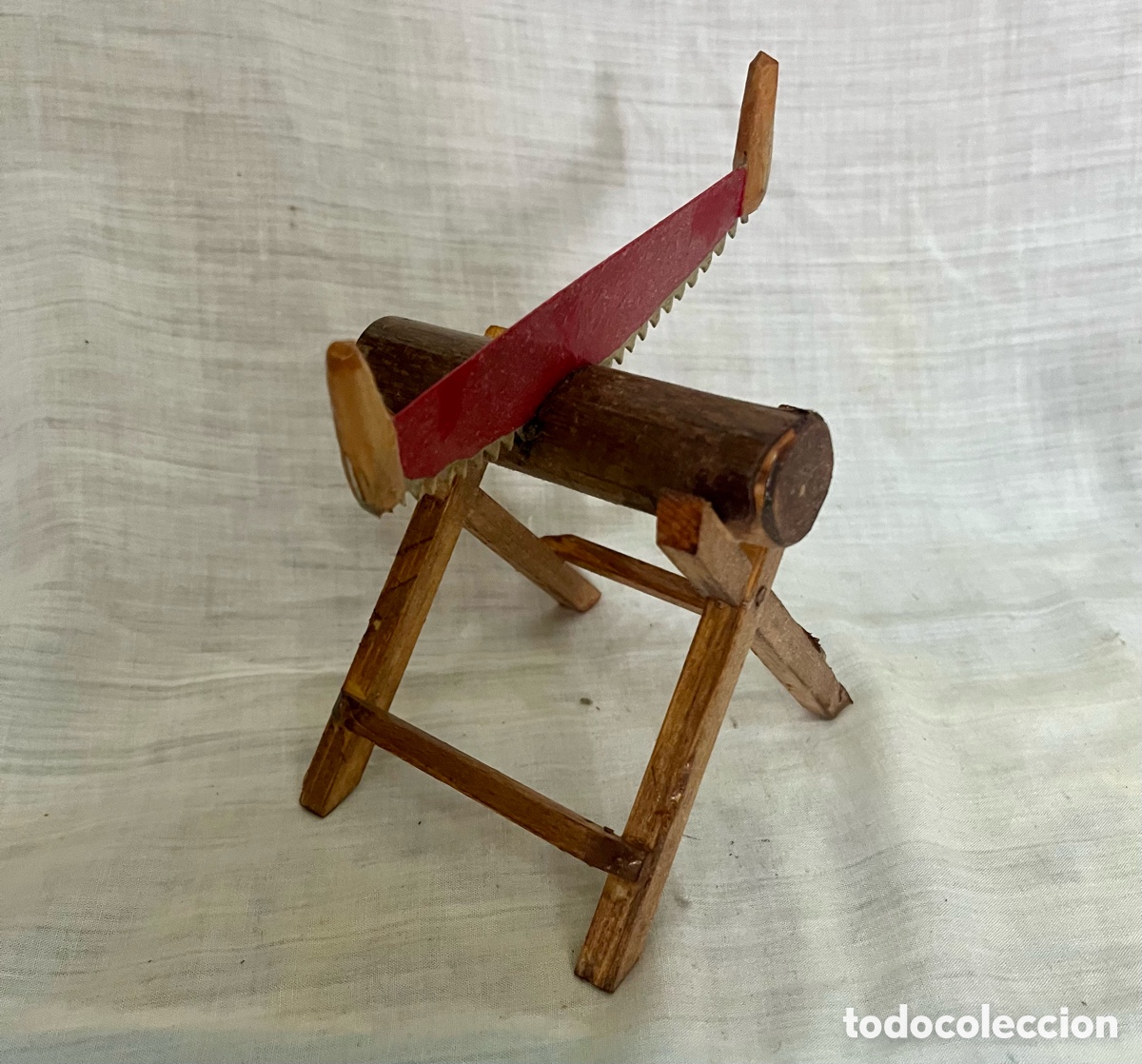 Vintage: SIERRA ARTESANAL MADERA Y METAL - Foto 4