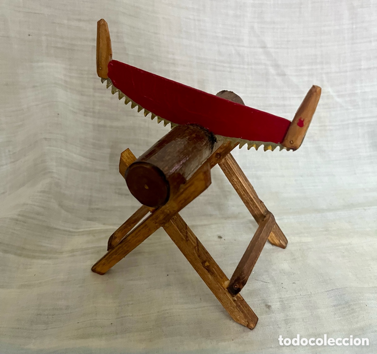 Vintage: SIERRA ARTESANAL MADERA Y METAL - Foto 5