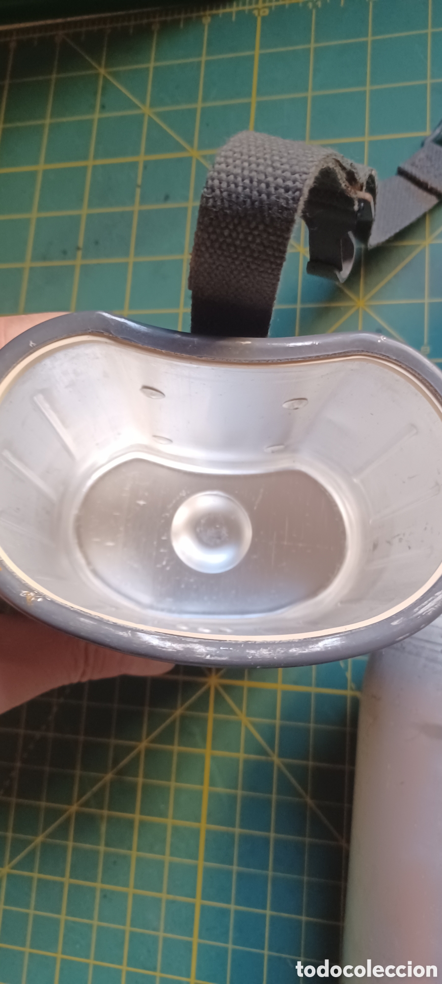 Vintage: Cantimplora alemana aluminio RDA y cazo - Foto 7